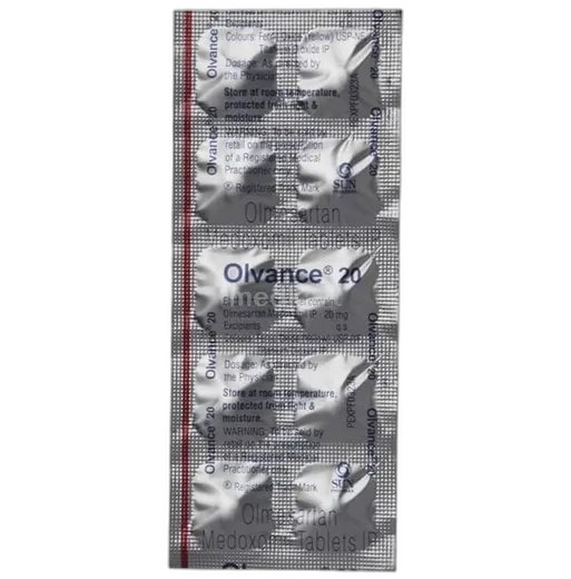 olvance 20mg tablet 10's